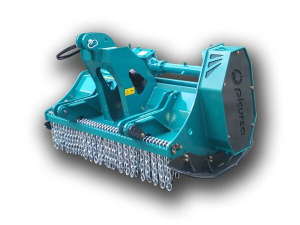 Forestry Mulcher with 360 degree swinging hammers
