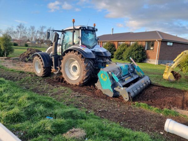 Forestry Tiller for Roots and stumps