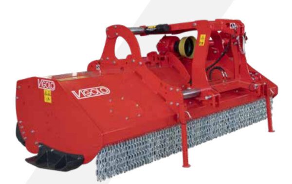 Front mounted high body mulcher