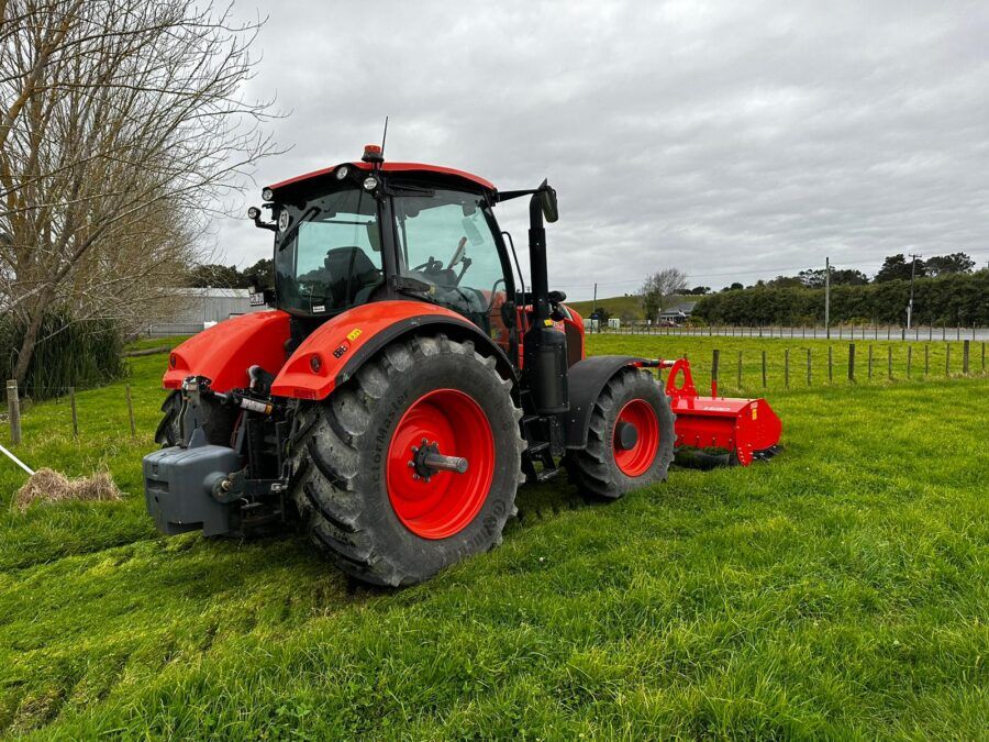 Heavy duty front mounted mulcher