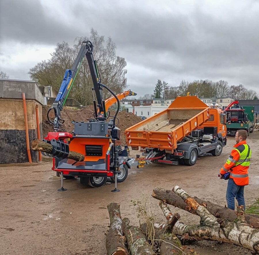 40cm WOF Trailer Chipper