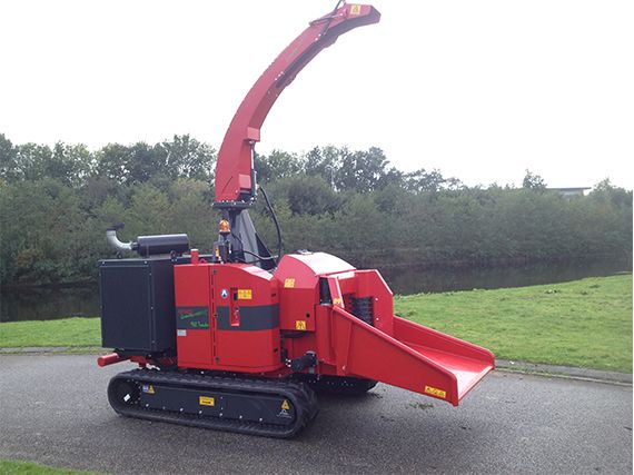 Ufkes Greentech Tracked Woodchipper